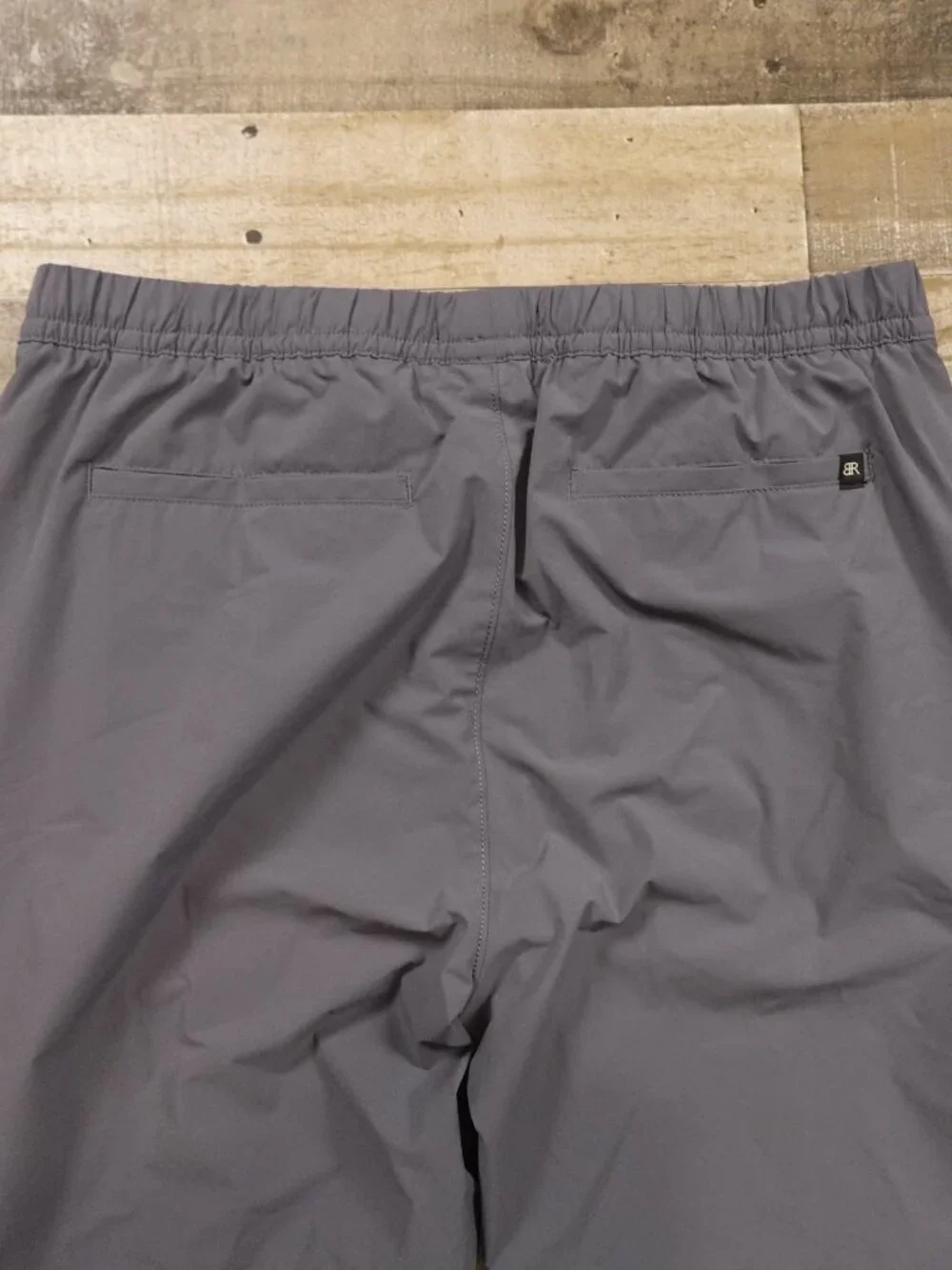 Banana Republic Jogger Pants Men's Large Gray Performance Stretch Casual